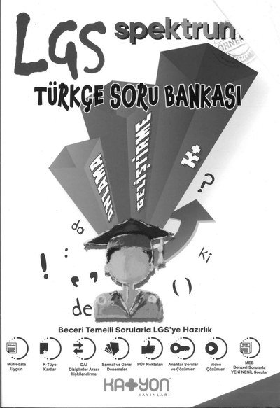 LGS SPEKTRUM TÜRKÇE SORU BANKASI Vivo Fotokopi Merkezi