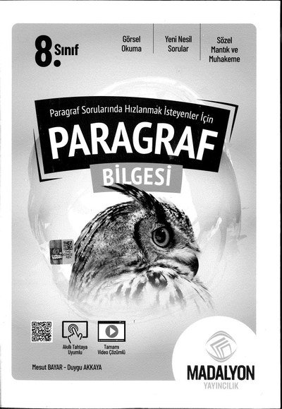 PARAGRAF BİLGESİ GÖRSEL OKUMA YENİ NESİL SORULAR Vivo Fotokopi Merkezi