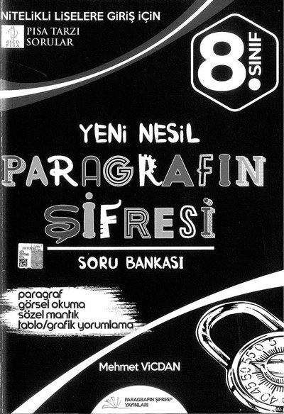 YENİ NESİL PARAGRAFIN ŞİFRESİ SORU BANKASI Vivo Fotokopi Merkezi