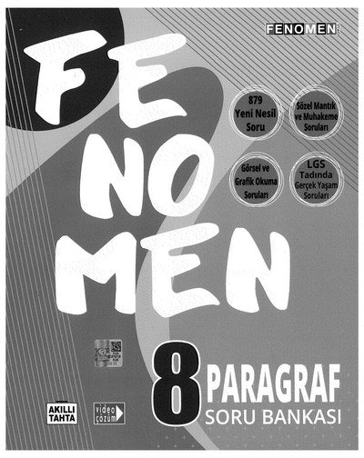 FENOMEN PARAGRAF SORU BANKASI Vivo Fotokopi Merkezi