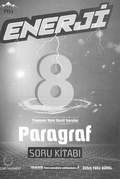 ENERJİ PARAGRAF SORU KİTABI Vivo Fotokopi Merkezi