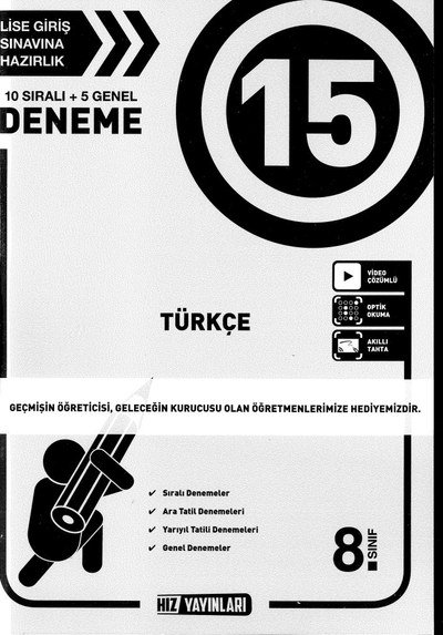 15 DENEME TÜRKÇE Vivo Fotokopi Merkezi