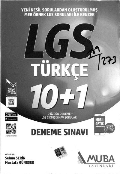 LGS TÜRKÇE 10+1 DENEME SINAVI Vivo Fotokopi Merkezi