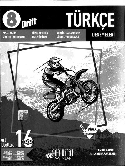 TÜRKÇE DENEMELERİ DRİFT 16 DENEME Vivo Fotokopi Merkezi