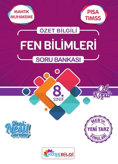 ÖZET BİLGİLİ FEN BİLİMLERİ SORU BANKASI Vivo Fotokopi Merkezi