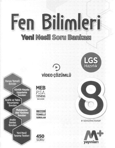 FEN BİLİMLERİ YENİ NESİL SORU BANKASI