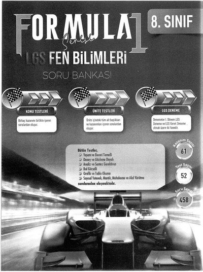 FORMULA SERİSİ LGS FEN BİLİMLERİ SORU BANKASI