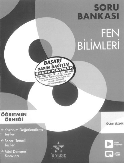 SORU BANKASI FEN BİLİMLERİ Vivo Fotokopi Merkezi