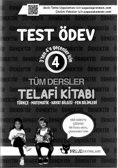 TEST ÖDEV TÜM DERSLER TELAFİ KİTABI Vivo Fotokopi Merkezi