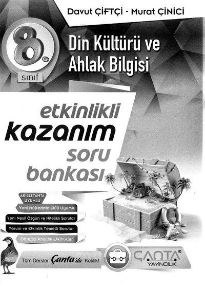 DİN KÜLTÜRÜ VE AHLAK BİLGİSİ ETKİNLİKLİ KAZANIM SORU BANKASI Vivo Fotokopi Merkezi