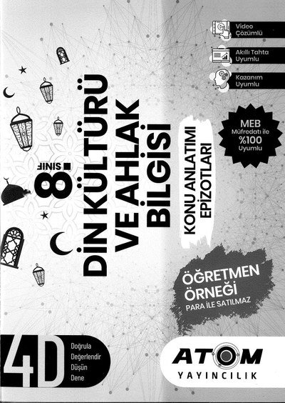 DİN KÜLTÜRÜ VE AHLAK BİLGİSİ KONU ANLATIM EPİZOTLARI Vivo Fotokopi Merkezi