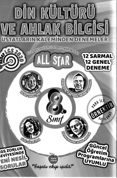 DİN KÜLTÜRÜ VE AHLAK BİLGİSİ ÜSTATLARIN KALEMİNDEN DENEMELER Vivo Fotokopi Merkezi