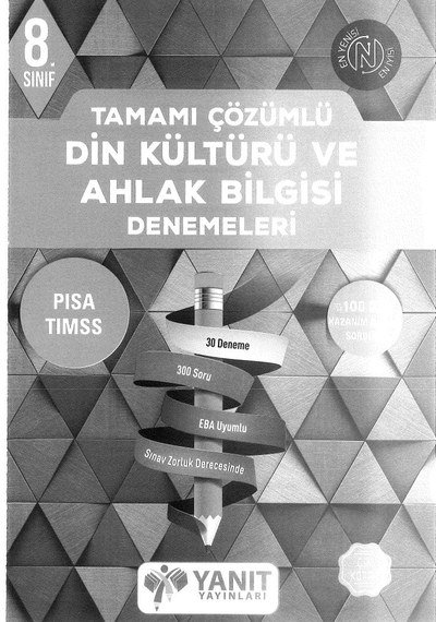 TAMAMI ÇÖZÜMLÜ DİN KÜLTÜRÜ VE AHLAK BİLGİSİ DENEMELERİ Vivo Fotokopi Merkezi