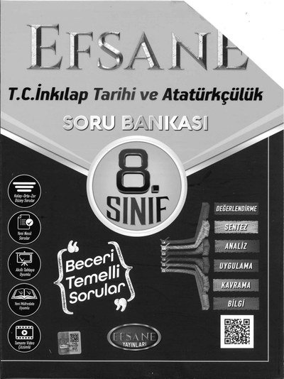 EFSANE T.C. İNKILAP TARİHİ VE ATATÜRKÇÜLÜK SORU BANKASI Vivo Fotokopi Merkezi