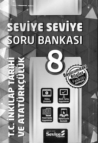 SEVİYE SEVİYE SORU BANKASI T.C. İNKILAP TARİHİ VE ATATÜRKÇÜLÜK Vivo Fotokopi Merkezi