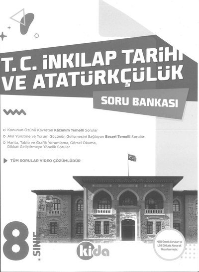 T.C. İNKILAP TARİHİ VE ATATÜRKÇÜLÜK SORU BANKASI Vivo Fotokopi Merkezi