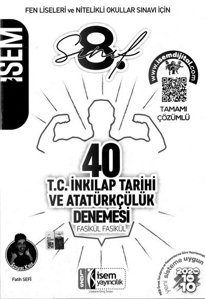 40 T.C. İNKILAP TARİHİ VE ATATÜRKÇÜLÜK DENEMESİ FASİKÜL FASİKÜL Vivo Fotokopi Merkezi