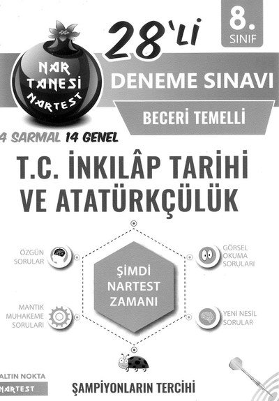 28'Lİ DENEME SINAVI T.C. İNKILAP TARİHİ VE ATATÜRKÇÜLÜK Vivo Fotokopi Merkezi