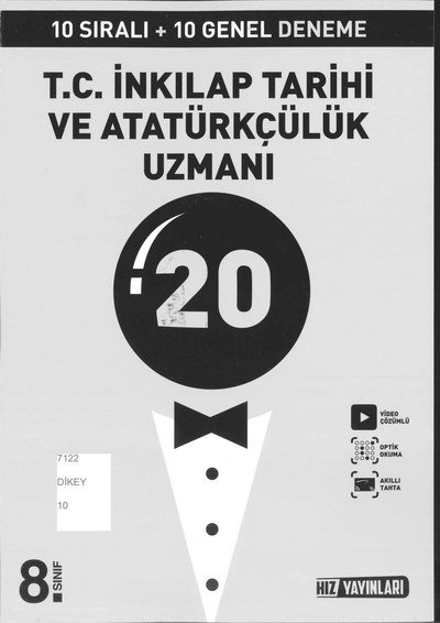 10 + 10 GENEL DENEME T.C. İNKILAP TARİHİ VE ATATÜRKÇÜLÜK UZMANI Vivo Fotokopi Merkezi