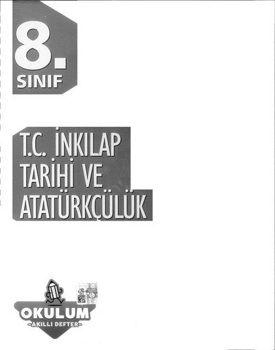 T.C. İNKILAP TARİHİ VE ATATÜRKÇÜLÜK OKULUM AKILLI DEFTER Vivo Fotokopi Merkezi