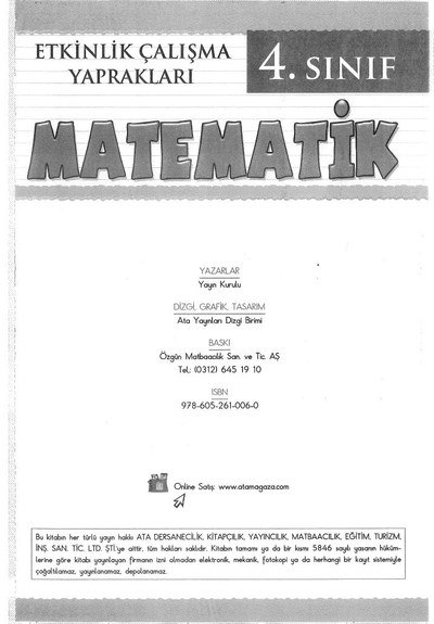 MATEMATİK Vivo Fotokopi Merkezi