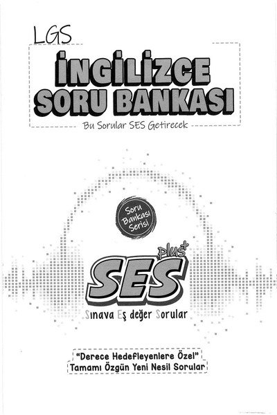 LGS İNGİLİZCE SORU BANKASI Vivo Fotokopi Merkezi