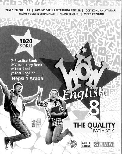 WOW ENGLISH THE QUALITY HEPSİ 1 ARADA Vivo Fotokopi Merkezi