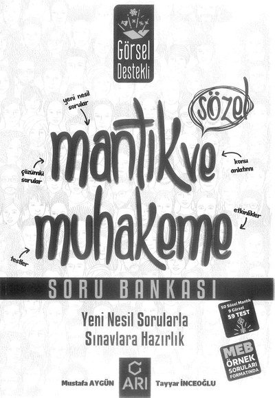 MANTIK VE MUHAKEME SORU BANKASI YENİ NESİL SORULARLA SINAVLARA HAZIRLIK Vivo Fotokopi Merkezi