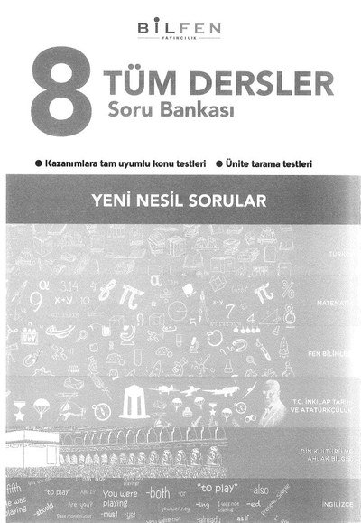TÜM DERSLER SORU BANKASI YENİ NESİL SORULAR Vivo Fotokopi Merkezi