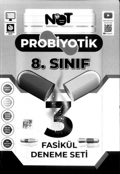 PROBİYOTİK 3 FASİKÜL DENEME SETİ Vivo Fotokopi Merkezi