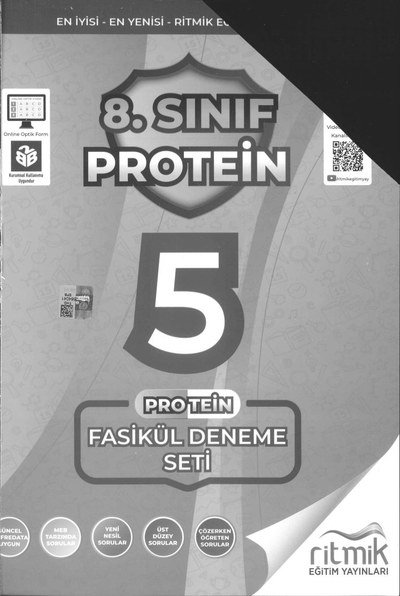 PROTEİN 5 FASİKÜL DENEME SETİ Vivo Fotokopi Merkezi
