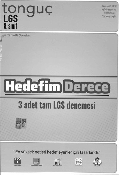 LGS HEDEFİM DERECE 3 ADET TAM LGS DENEMESİ Vivo Fotokopi Merkezi