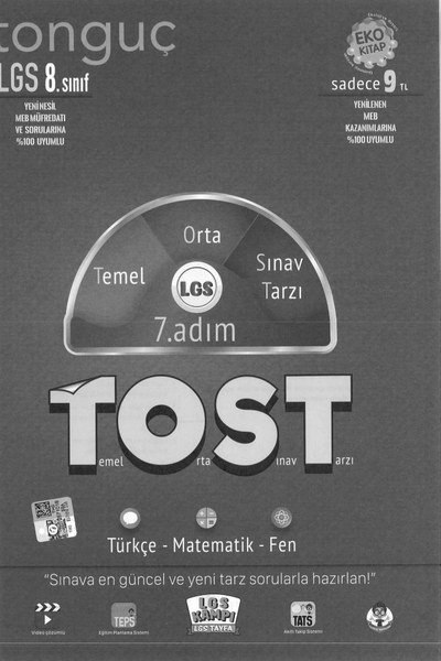 LGS TOST 7. ADIM TEMEL ORTA SINAV TARZI Vivo Fotokopi Merkezi