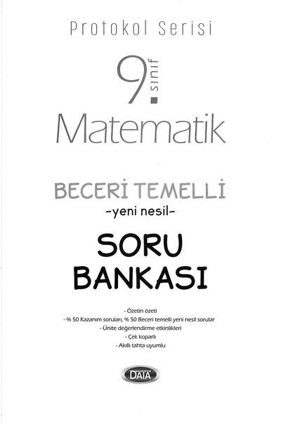 MATEMATİK BECERİ TEMELLİ YENİ NESİL SORU BANKASI Vivo Fotokopi Merkezi