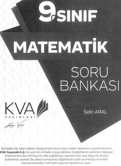 MATEMATİK SORU BANKASI Vivo Fotokopi Merkezi