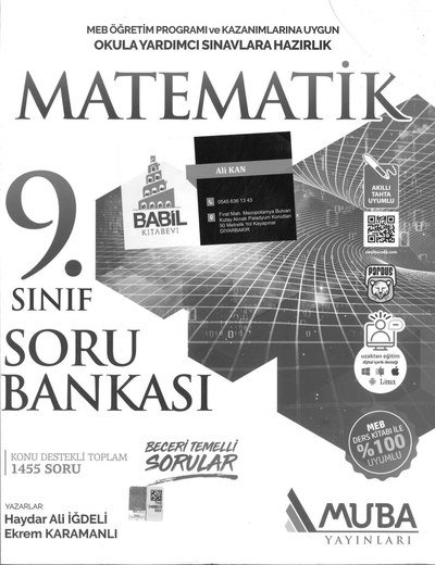 MATEMATİK SORU BANKASI Vivo Fotokopi Merkezi
