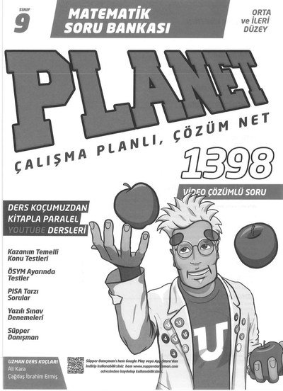 PALNET ÇALIŞMA PLANLI ÇÖZÜM NET 1398 SORU MATEMATİK SORU BANKASI Vivo Fotokopi Merkezi