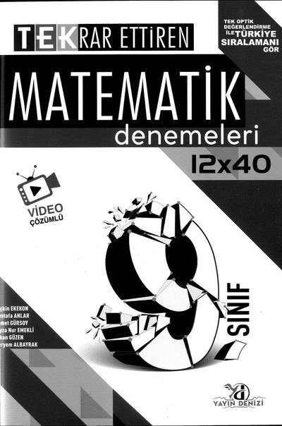 TEKRAR ETTİREN MATEMATİK DENEMELERİ 12x40 Vivo Fotokopi Merkezi
