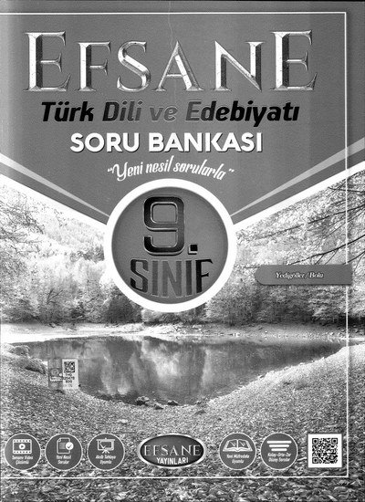 EFSANE TÜRK DİLİ VE EDEBİYATI SORU BANKASI Vivo Fotokopi Merkezi