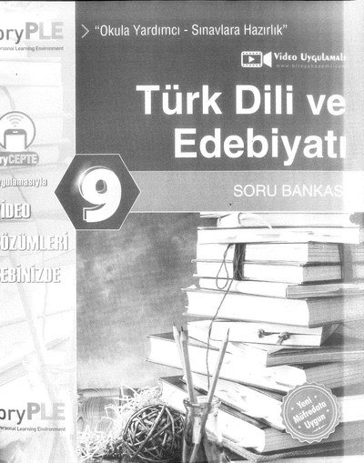 TÜRK DİLİ VE EDEBİYATI SORU BANKASI Vivo Fotokopi Merkezi