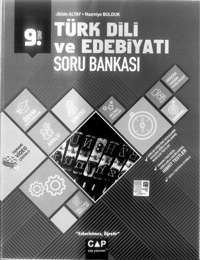 TÜRK DİLİ VE EDEBİYATI SORU BANKASI Vivo Fotokopi Merkezi