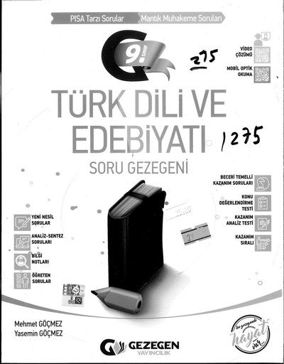 TÜRK DİLİ VE EDEBİYATI SORU GEZEGENİ Vivo Fotokopi Merkezi