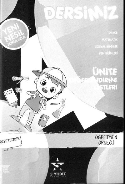 DERSİMZİ ÜNİTE DEĞERLENDİRME TESTLERİ Vivo Fotokopi Merkezi