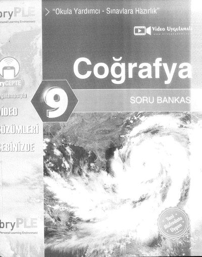 COĞRAFYA SORU BANKASI Vivo Fotokopi Merkezi