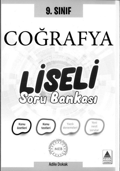 COĞRAFYA LİSELİ SORU BANKASI Vivo Fotokopi Merkezi