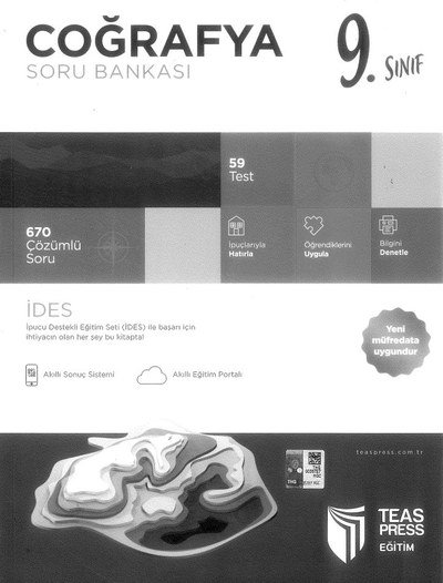 COĞRAFYA SORU BANKASI 670 ÇÖZÜMLÜ SORU Vivo Fotokopi Merkezi