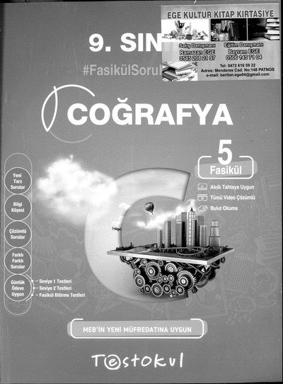 COĞRAFYA FASİKÜL SORU BANKASI Vivo Fotokopi Merkezi