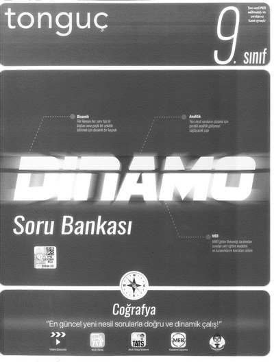 DİNAMO SORU BANKASI COĞRAFYA