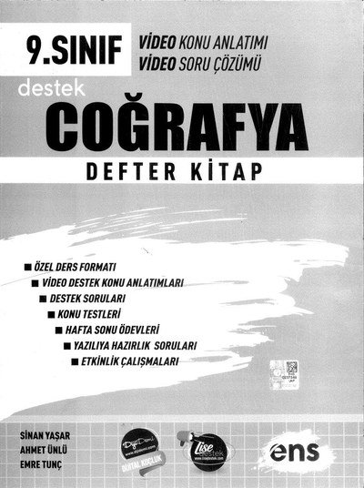 COĞRAFYA DEFTER KİTAP VİDEO KONU ANLATIMI Vivo Fotokopi Merkezi
