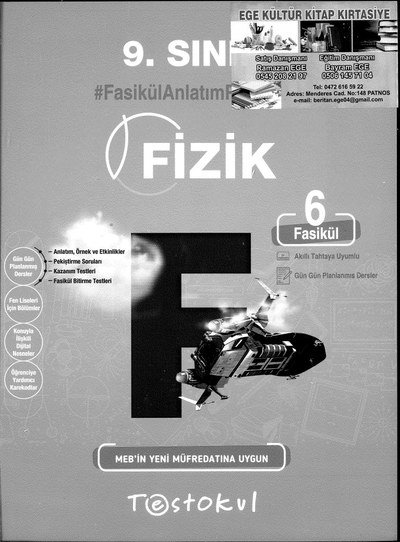 FİZİK FASİKÜL ANLATIM KİTABI Vivo Fotokopi Merkezi